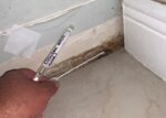 Mold in house wall